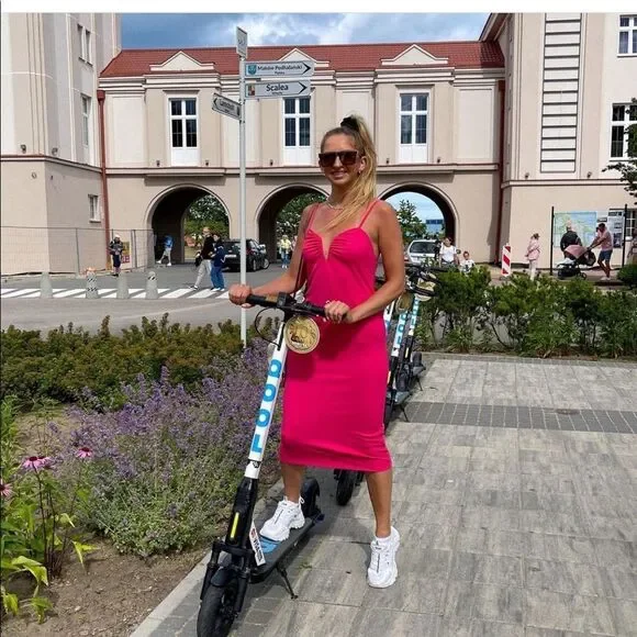 ZARA RUCHED SLIP DRESS - Picture 2 of 8